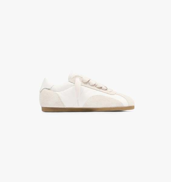 Low-Pro Leather Suede - Flat White Grey