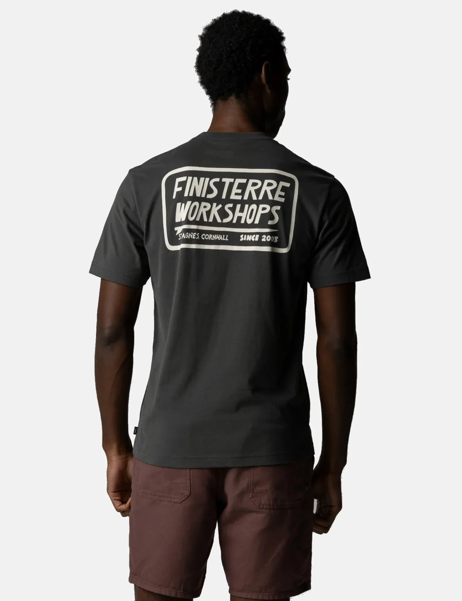 Image of Finisterre Workshops T-Shirt Raven