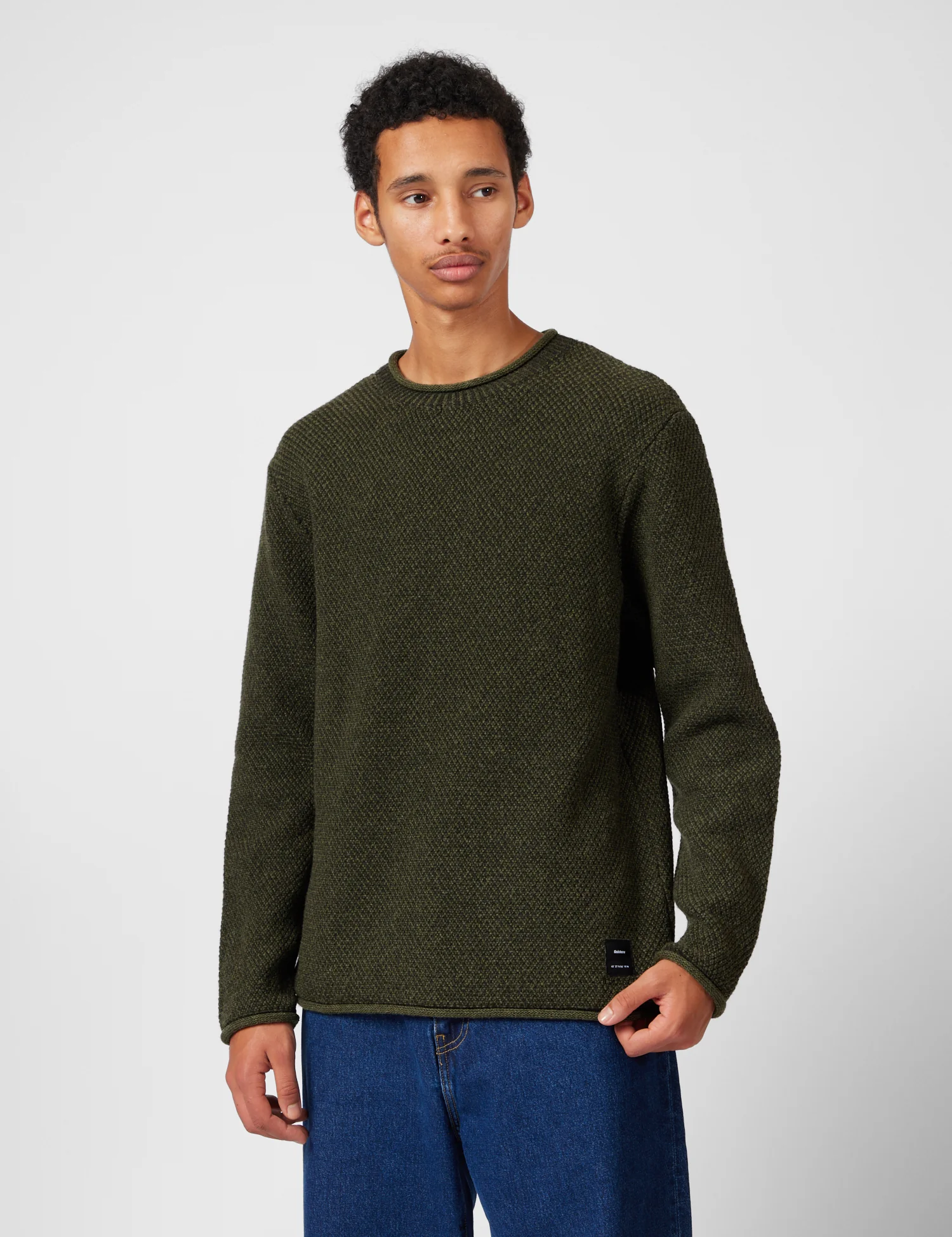 Image of Finisterre Barents Jumper Olive