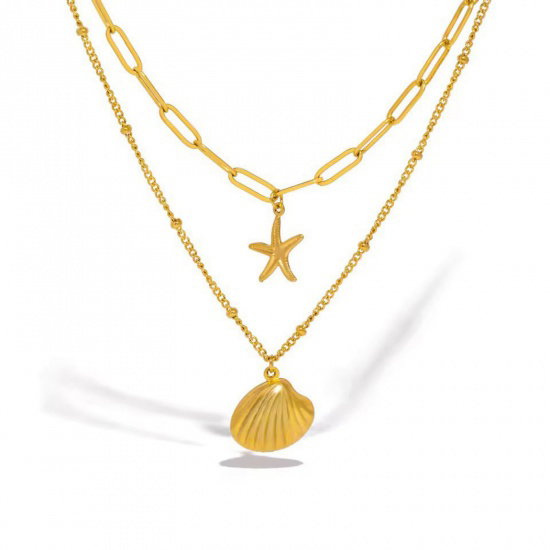 Stainless Steel Layered Necklaces