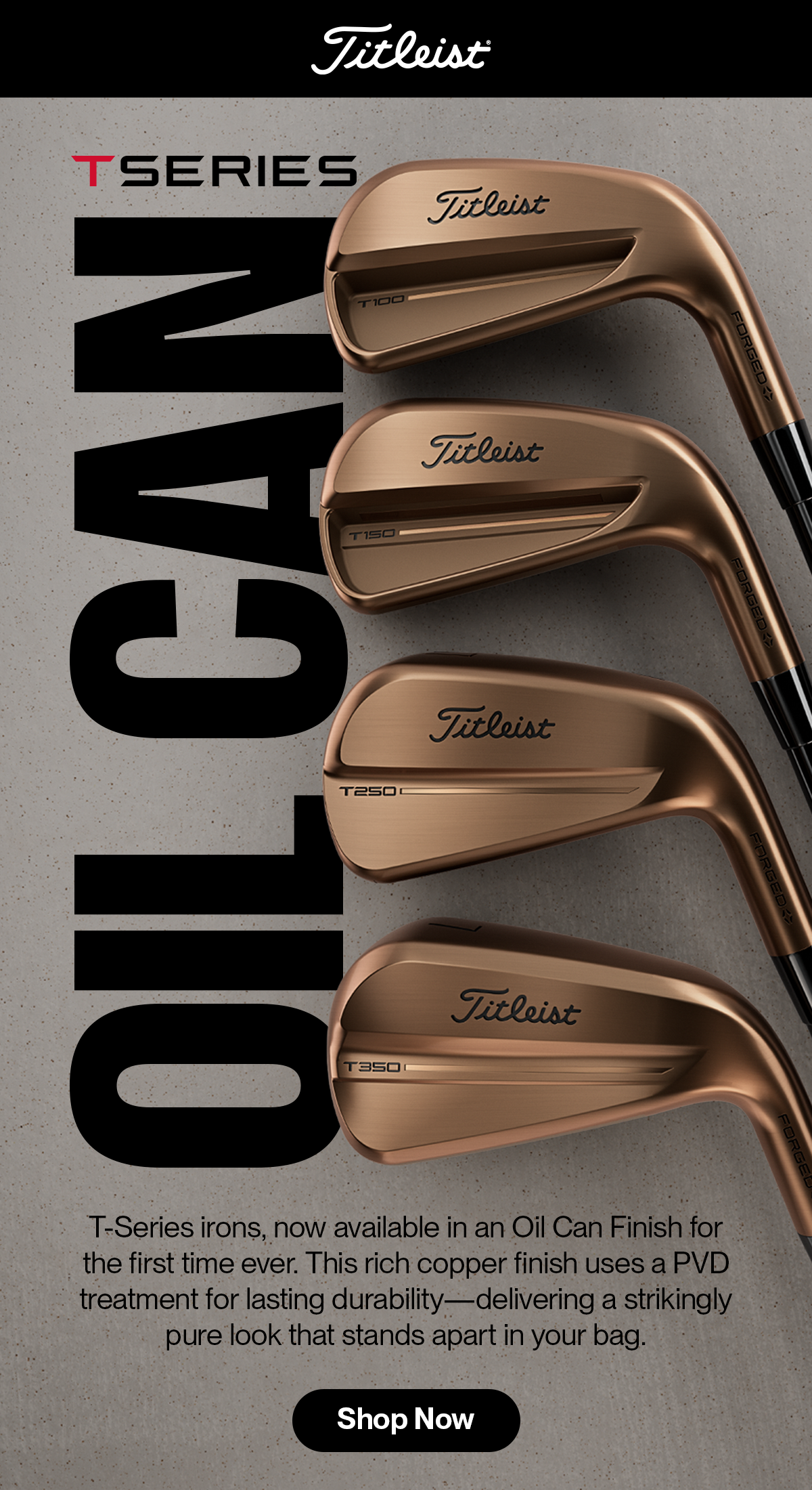 Titleist Oil Can Irons