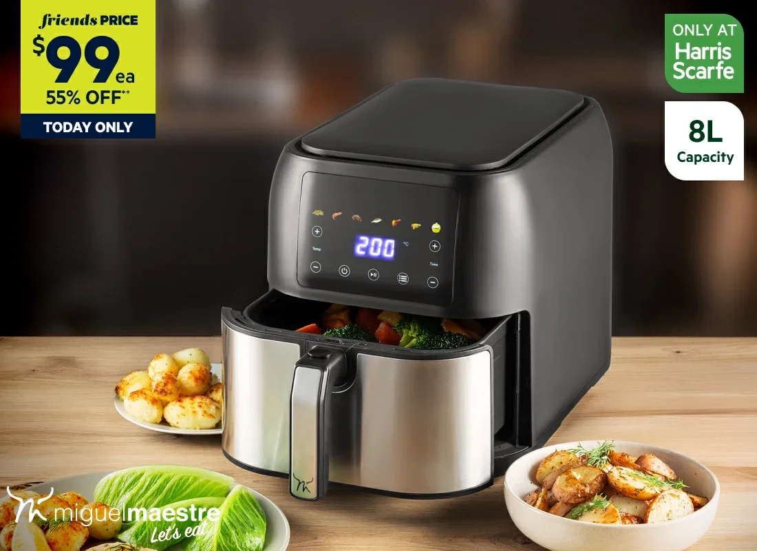 Miguel Maestre 8L Digital Air Fryer 