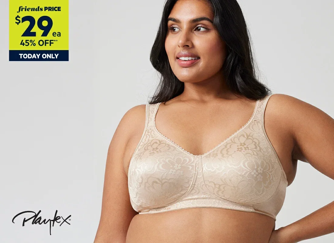 Playtex Full Price Wirefree Bras 