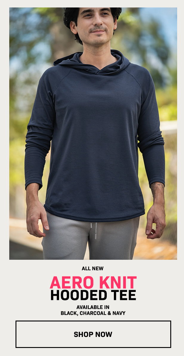 Aero Knit Hooded Tee