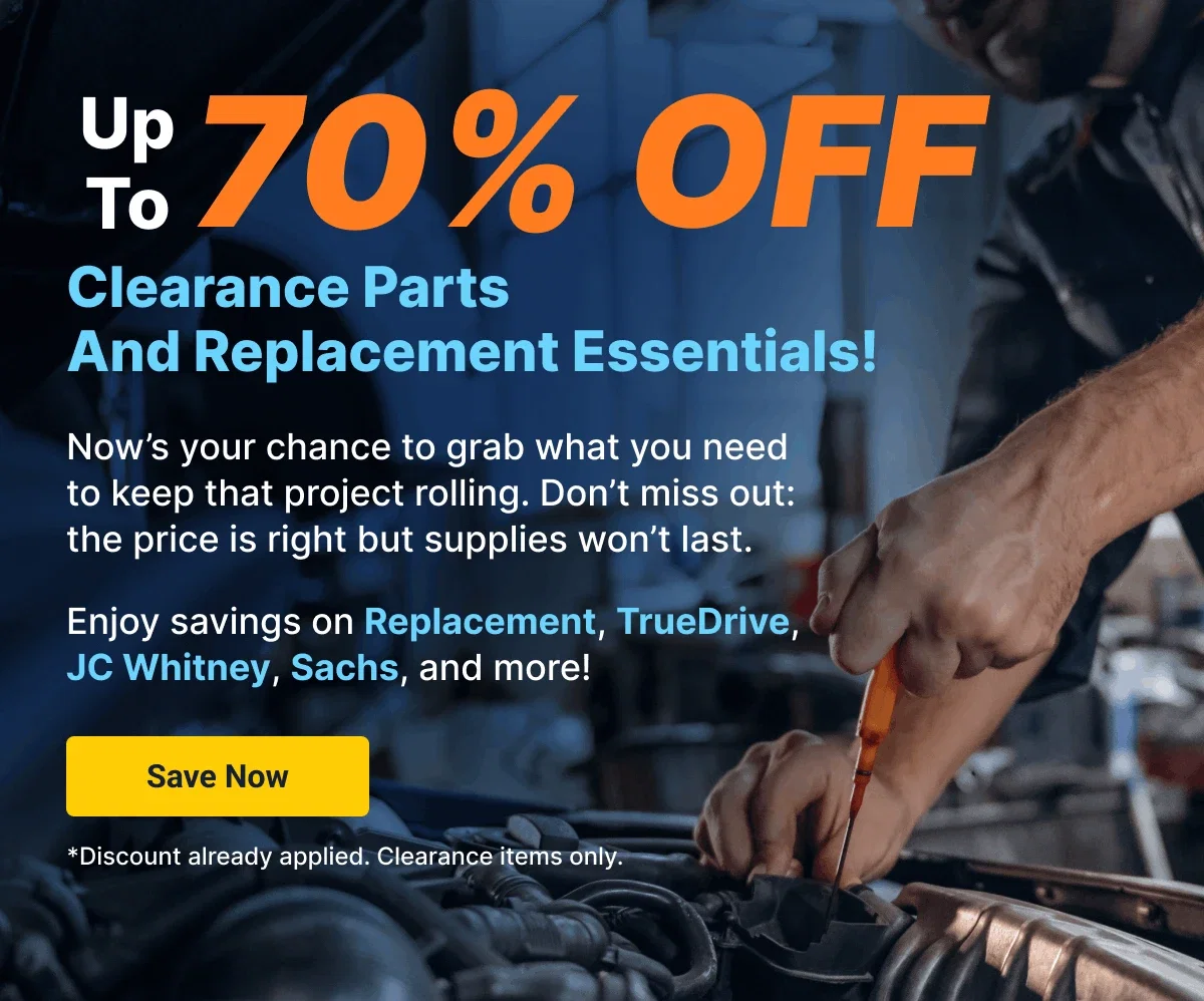 Up To 70% Off | Clearance Parts And Replacement Essentials