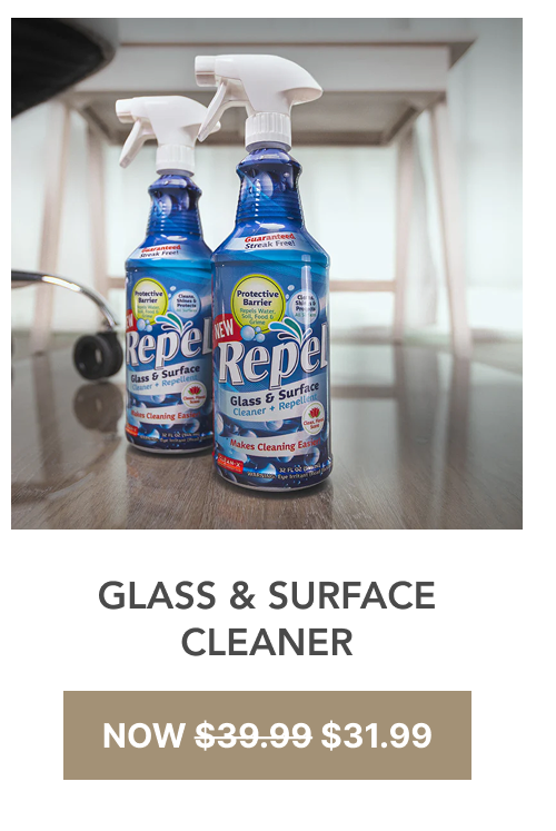Glass & Surface Cleaner Now $32