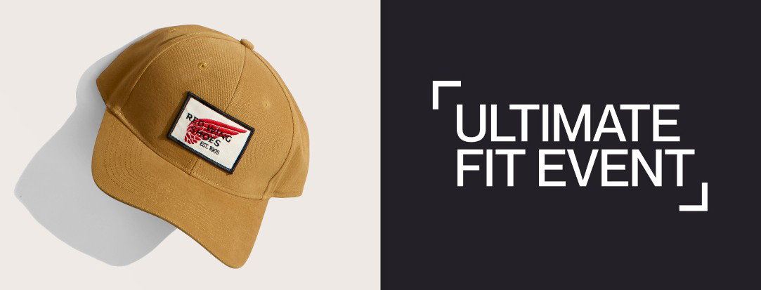 Mustard colored Red Wing Shoes hat - Ultimate Fit Event