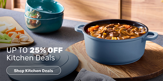 Up to 25% off kitchen deals