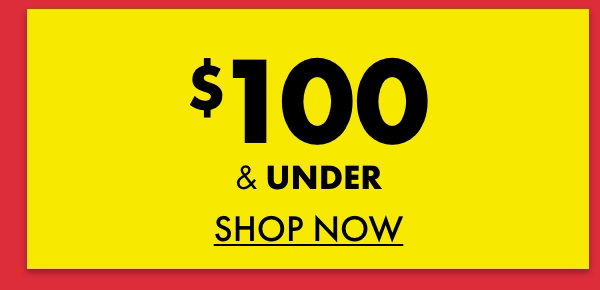 $100 & under