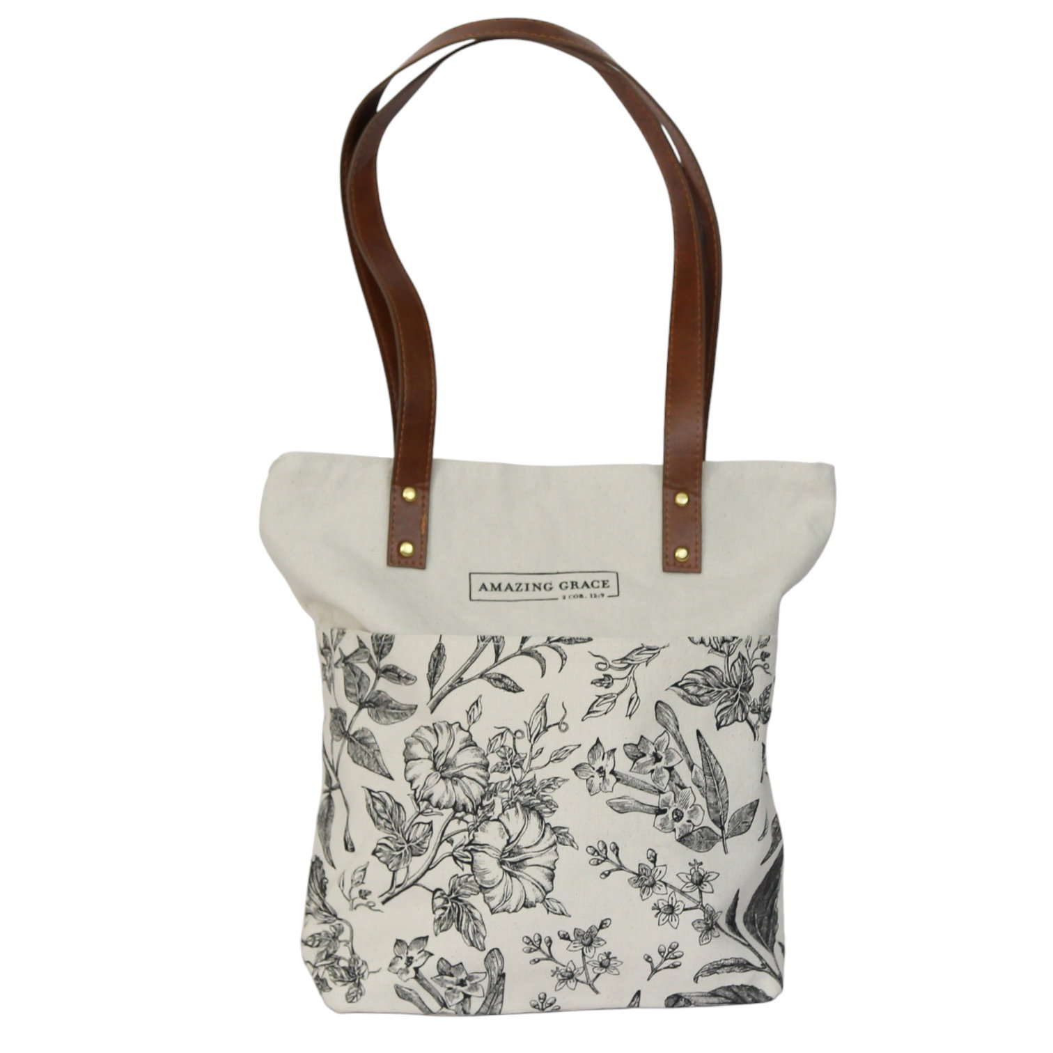 Image of Amazing Grace Canvas Tote