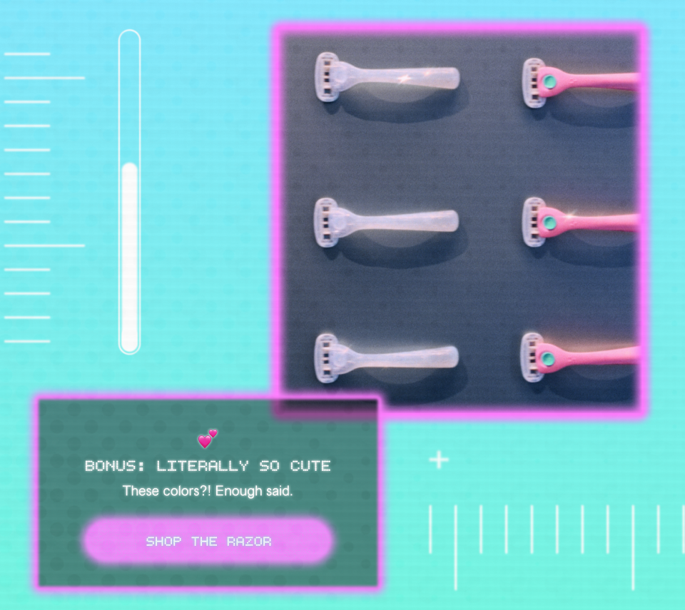 Bonus: Literally so cute – Shop the Razor