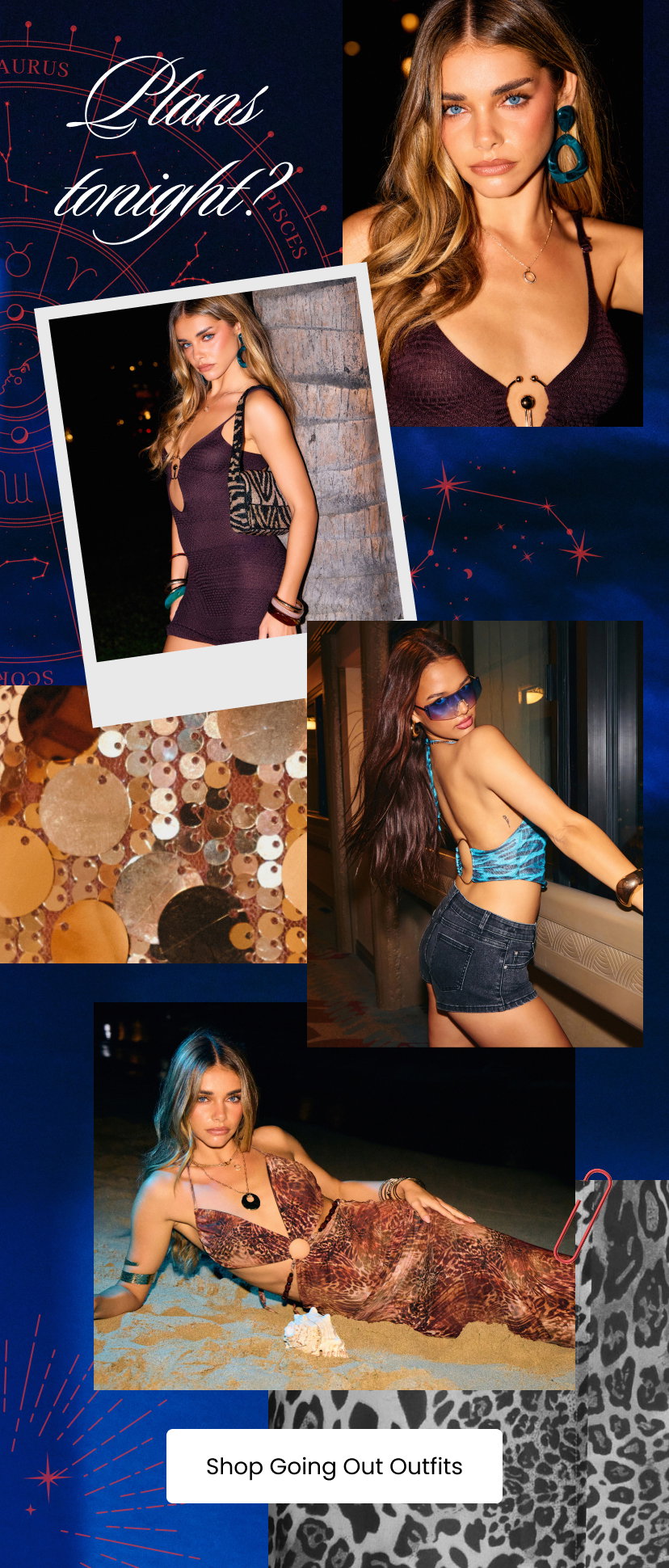 Plans tonight? Shop going out outfits.