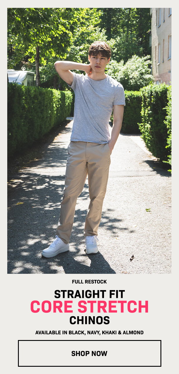Straight Fit Core Stretch chinos