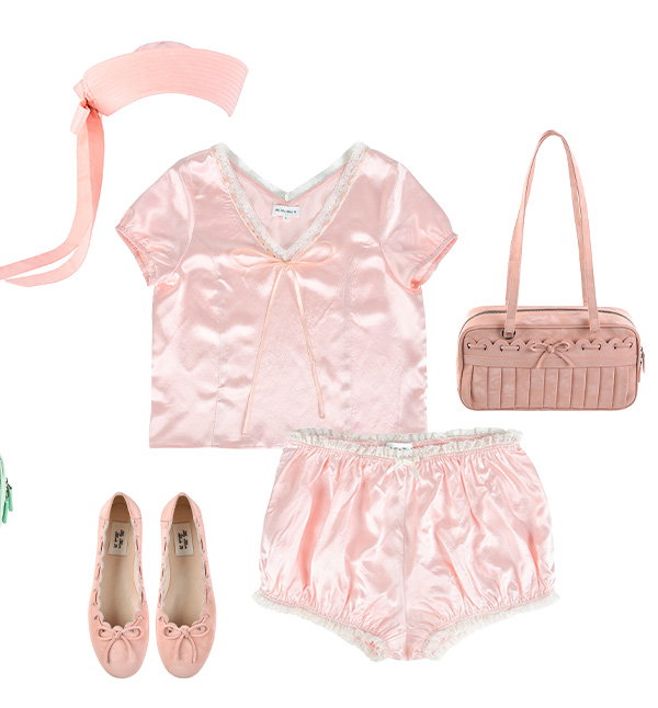 Lace Sola Top - Electra Blush