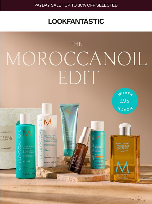 Now Live: The Moroccanoil Edit (Worth Over ÂŁ95)