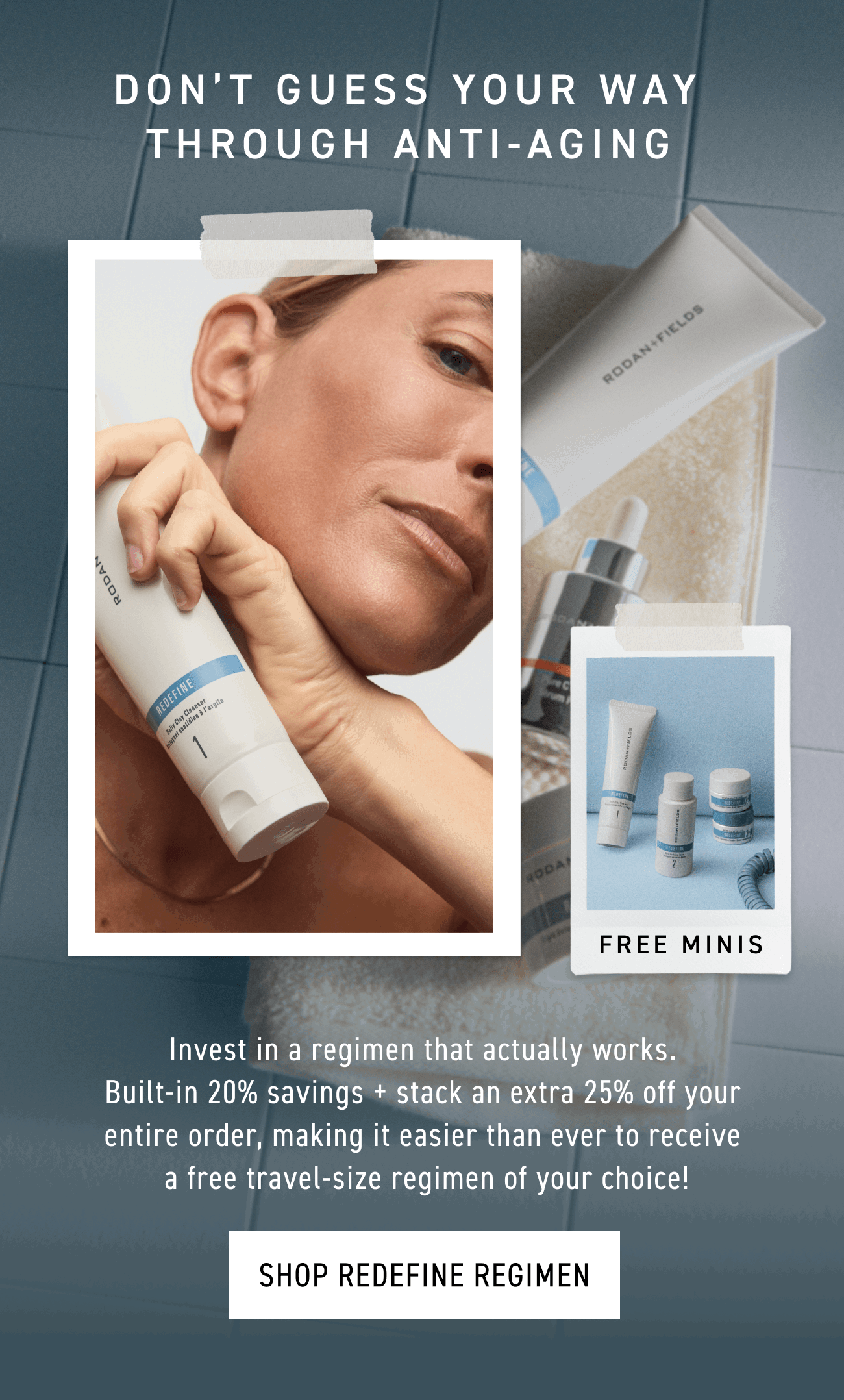 CTA: SHOP REDEFINE REGIMEN