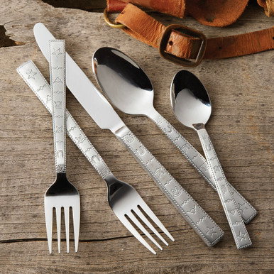 Image of Rope & Brands Stainless Steel Flatware (20 Pcs)