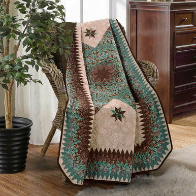 Image of Aqua Star Throw