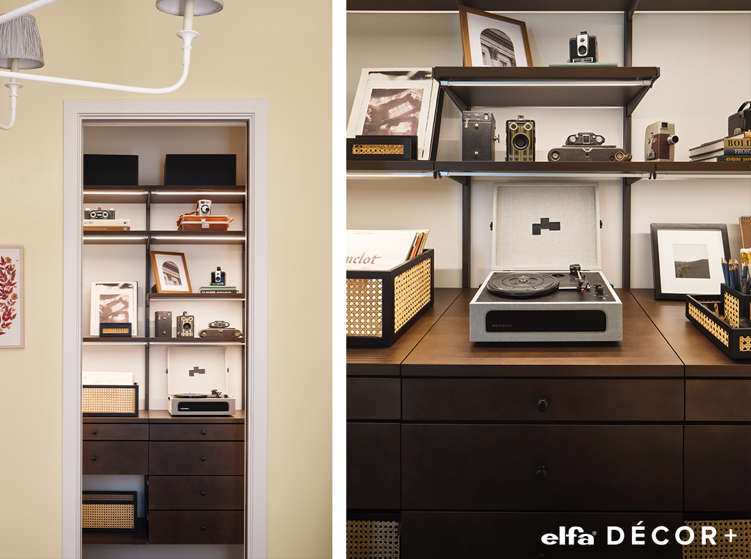 Elfa Decor+ Hobby Closet