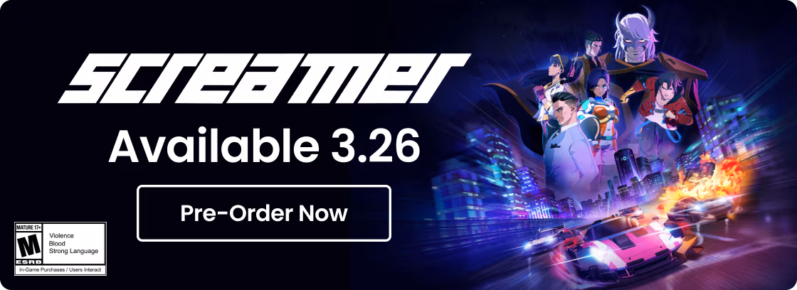 Screamer | Available 3.26 | Pre-Order Now