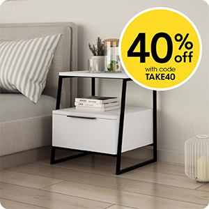 40% off with code TAKE40