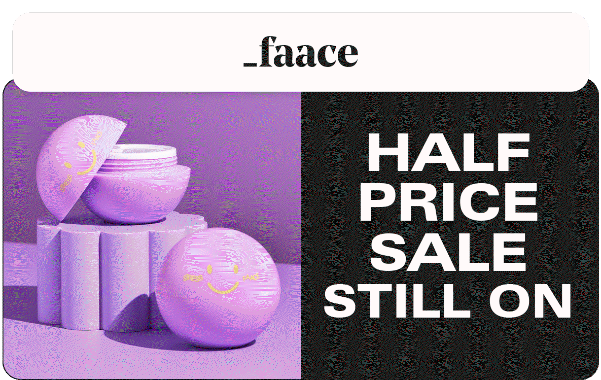 50% off Everything