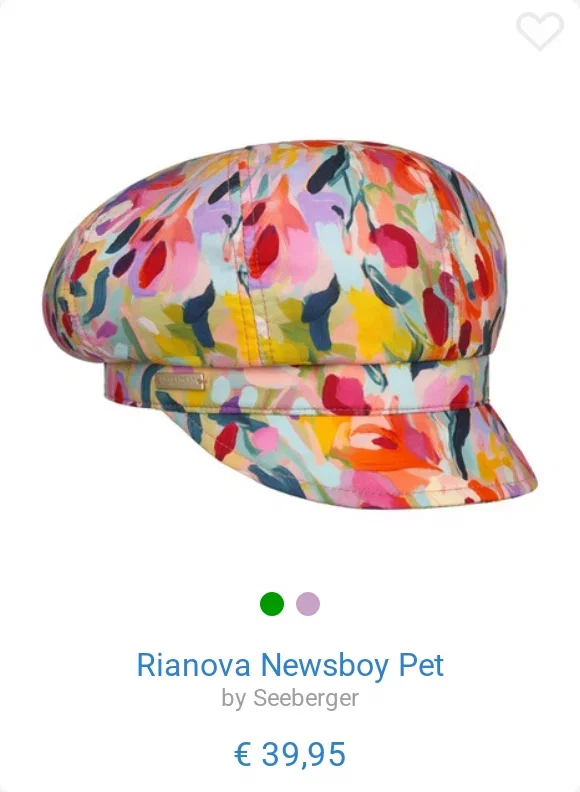 Rianova Newsboy Pet by Seeberger