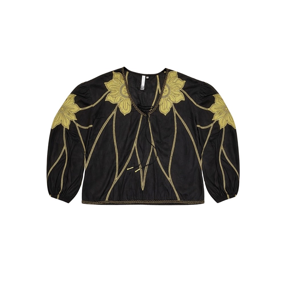 Image of Vedansh Top - Onxy & Gold