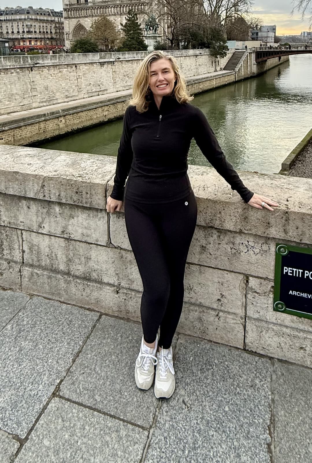 Nadia, Active Truth Founder wearing Thermal Range