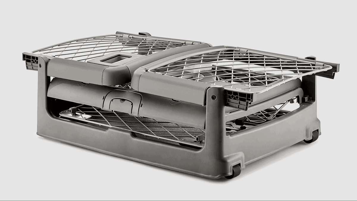 Why the Revol crate in Smoke fits a Spring Refresh Smoke colorway blends with any neutral, airy palette UP TO 40% Fully collapsible for easy cleaning, moving, and rearranging OFF Award-winning build that holds up through every season Up to 40% off while quantities last