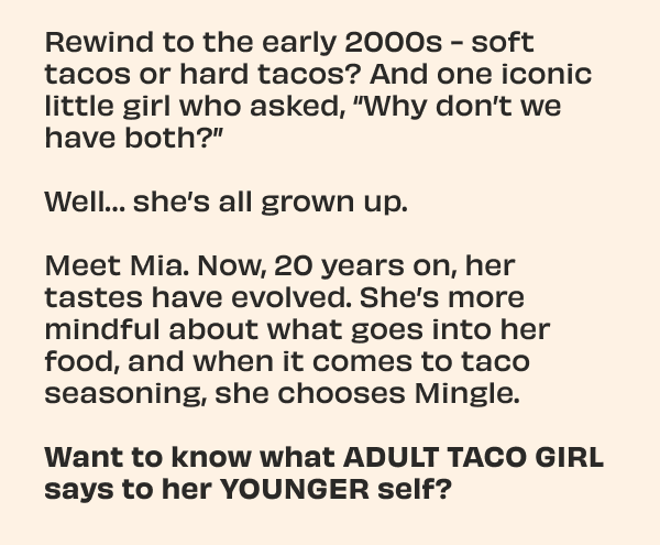 The OG Taco Girl is BACK 🌮
