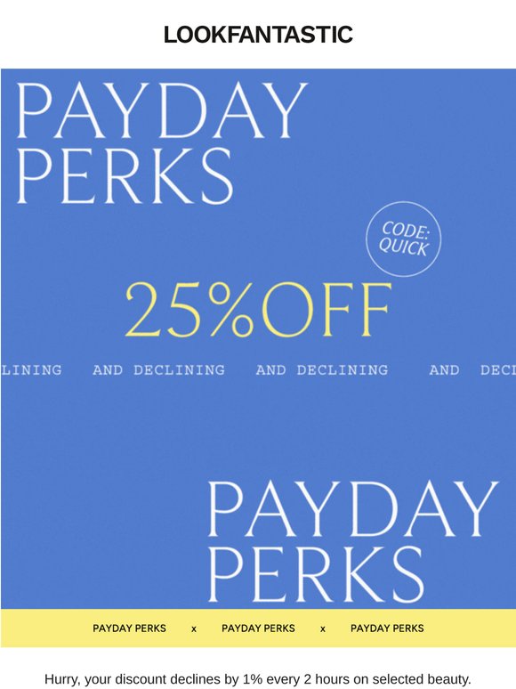 25% Off & Declining \| Your Time Starts NOW