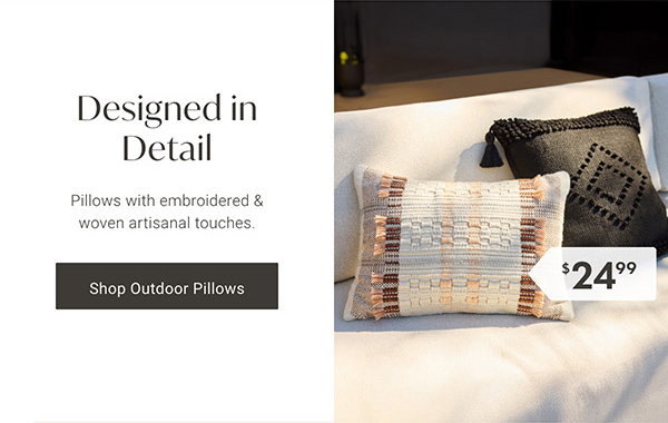 Designed in Detail - Shop Outdoor Pillows