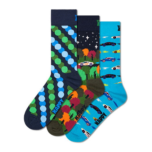 3-Pack Car Socks