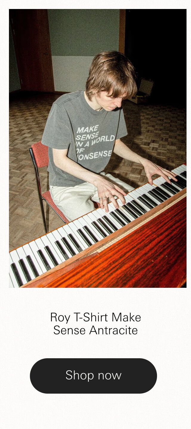 Roy T-shirt Make Sense Antracite