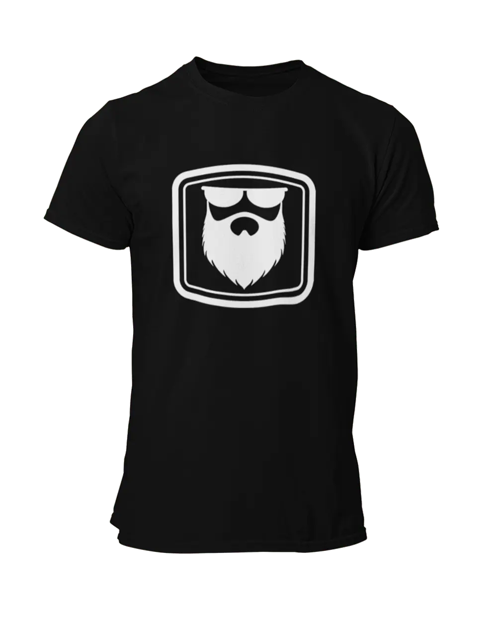 Image of THE OG BEARD 2.0 Black X White T-Shirt