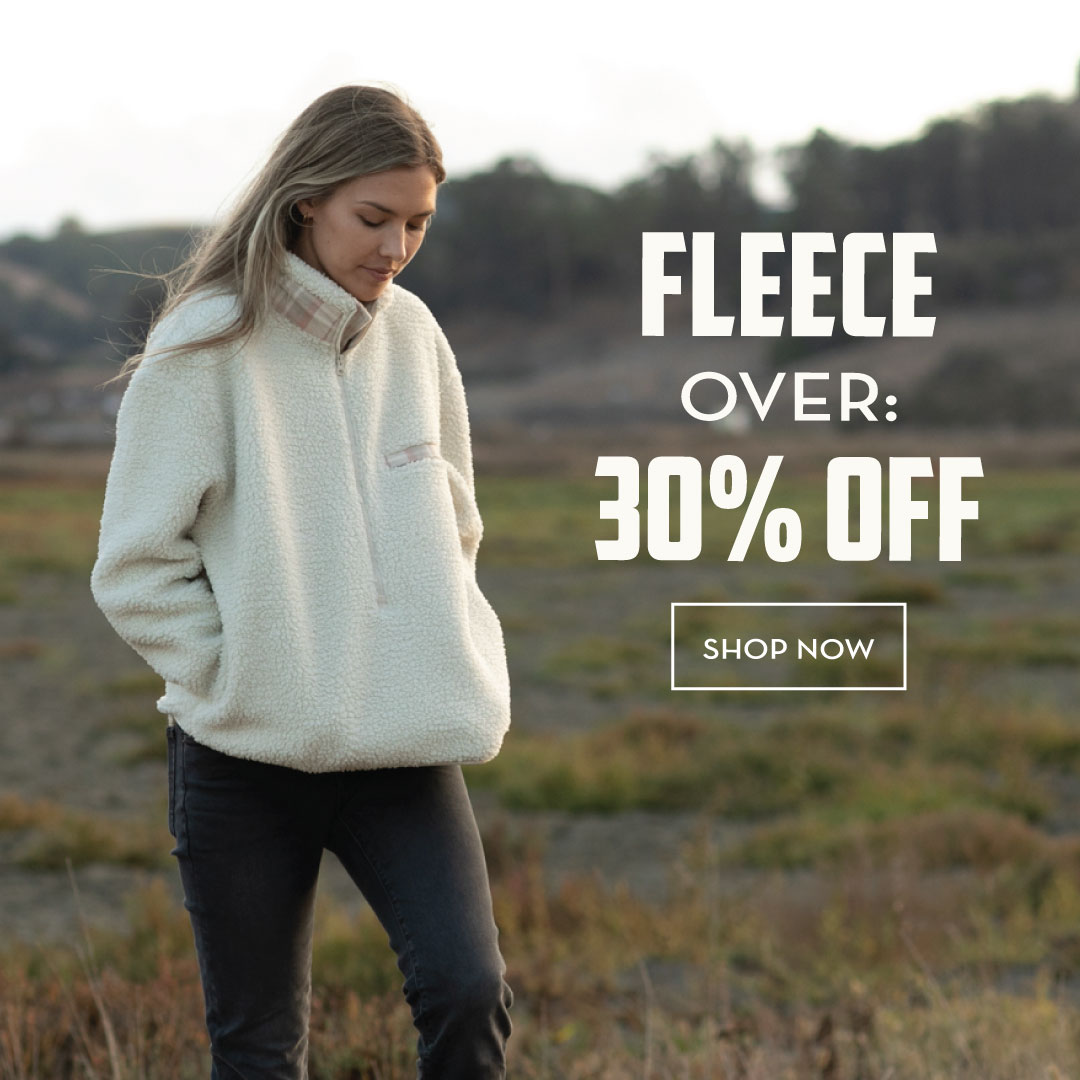 30% off fleece