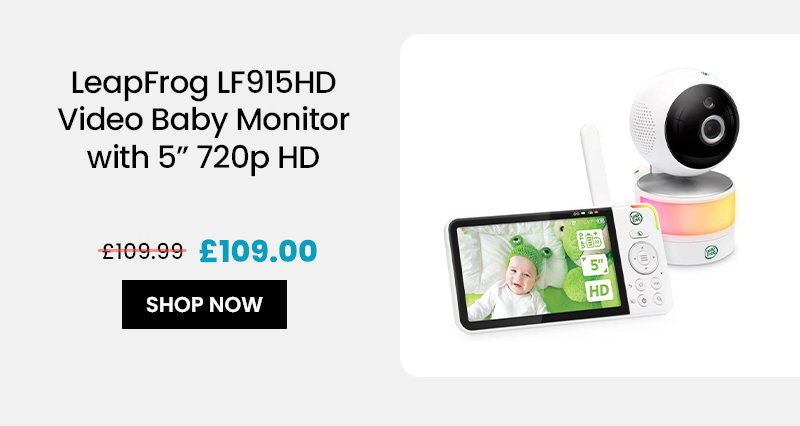  Leapfrog LF915HD Video Baby Monitor with 5" 720p HD Screen 