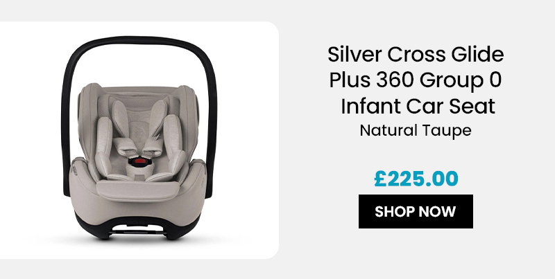  Silver Cross Glide Plus 360 Group 0 Infant Car Seat – Natural Taupe