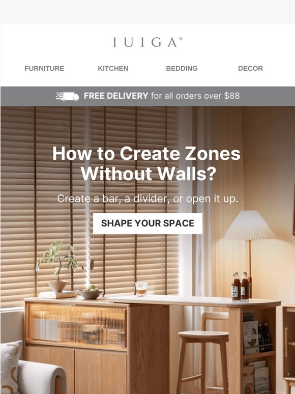 IUIGA: 🤔 How to Create Zones Without Walls? | Milled