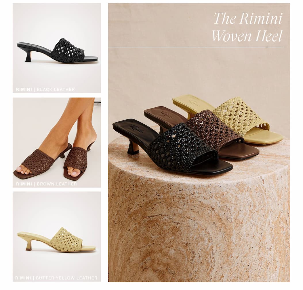 The Rimini Woven Heel 