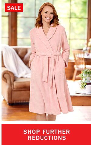 Shop Further Reductions. Sale: Women's Ultra-Plush Fleece Wrap Robe