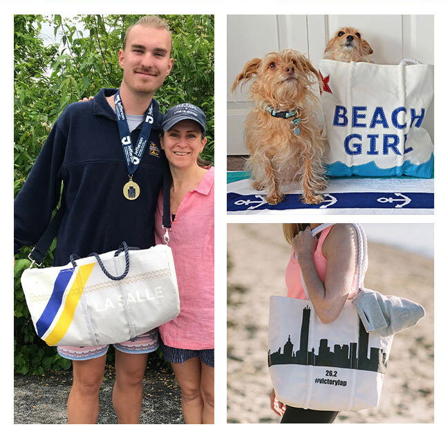 Custom Bags Collage