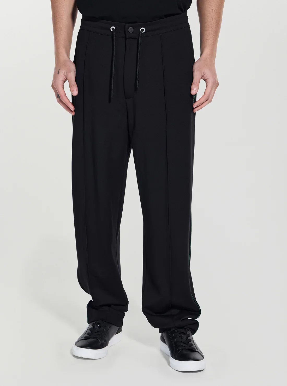 Image of Eco Black Interlock Pants