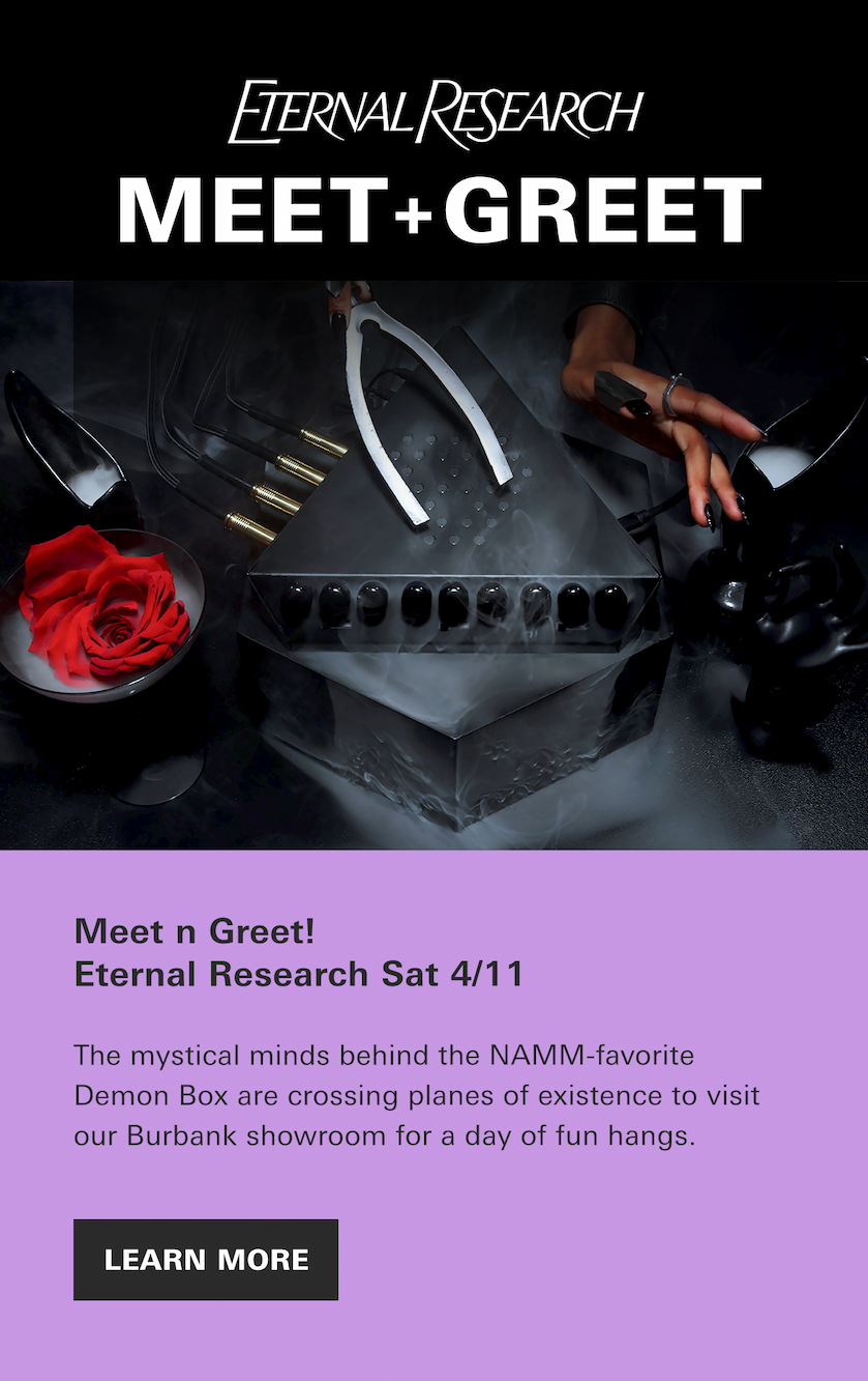 Join us Sat 4/11 for a day of paranormal hangs with the mystical minds of Eternal Research!
