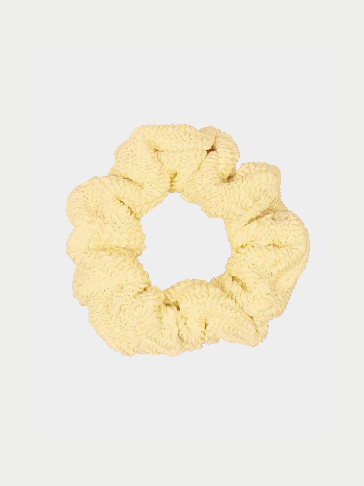 Crinkle Scrunchie - Butter HUNZA G  Regular price£20.00