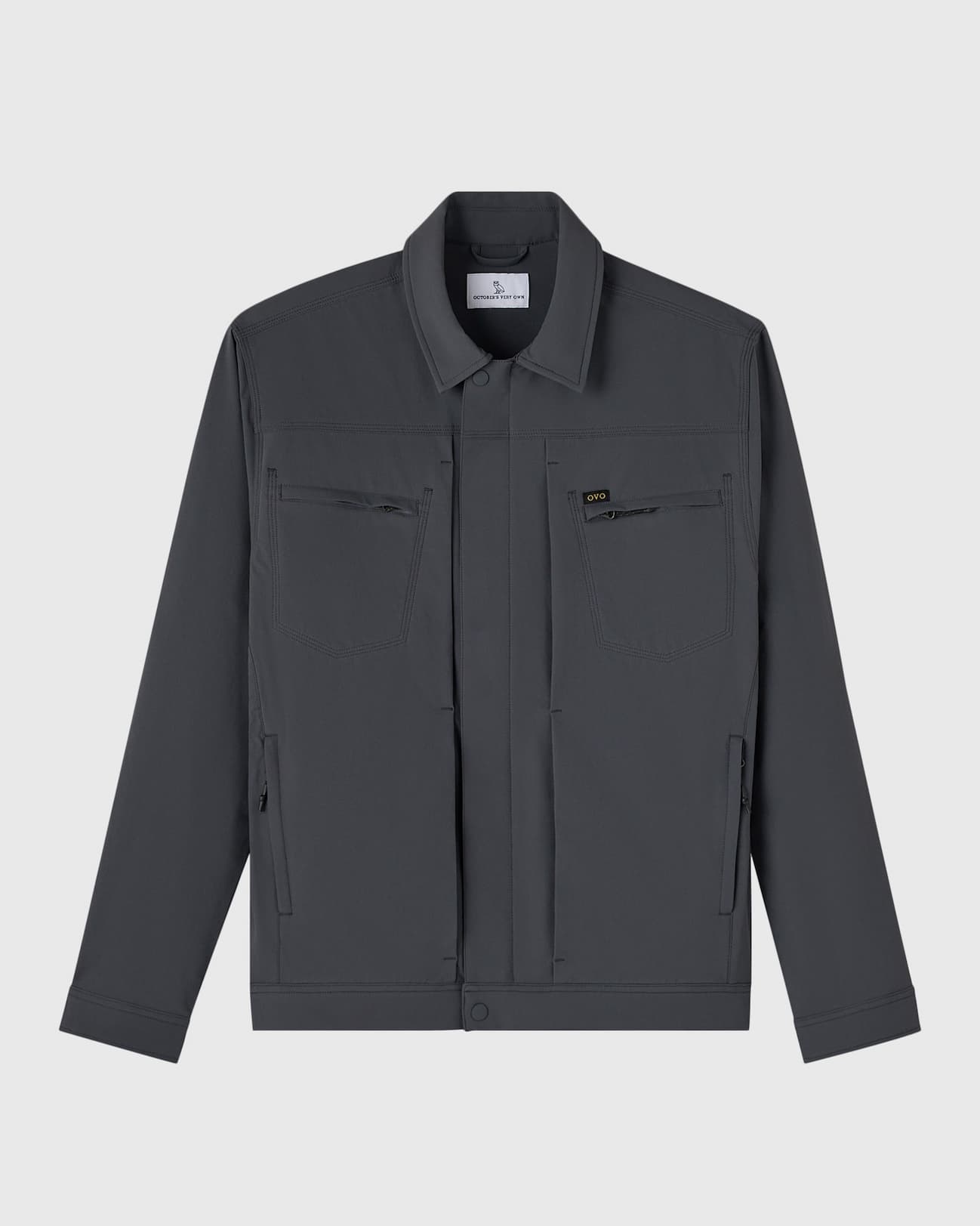 Tech Overshirt - Pinstripe