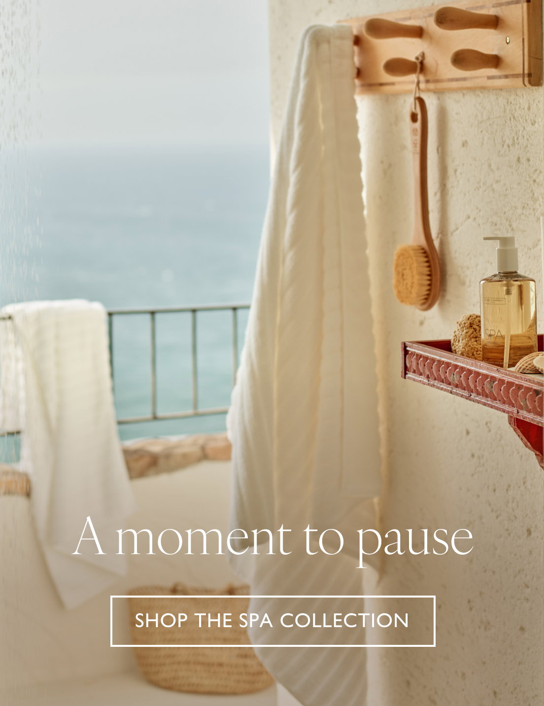 A moment to pause Shop The Spa Collection