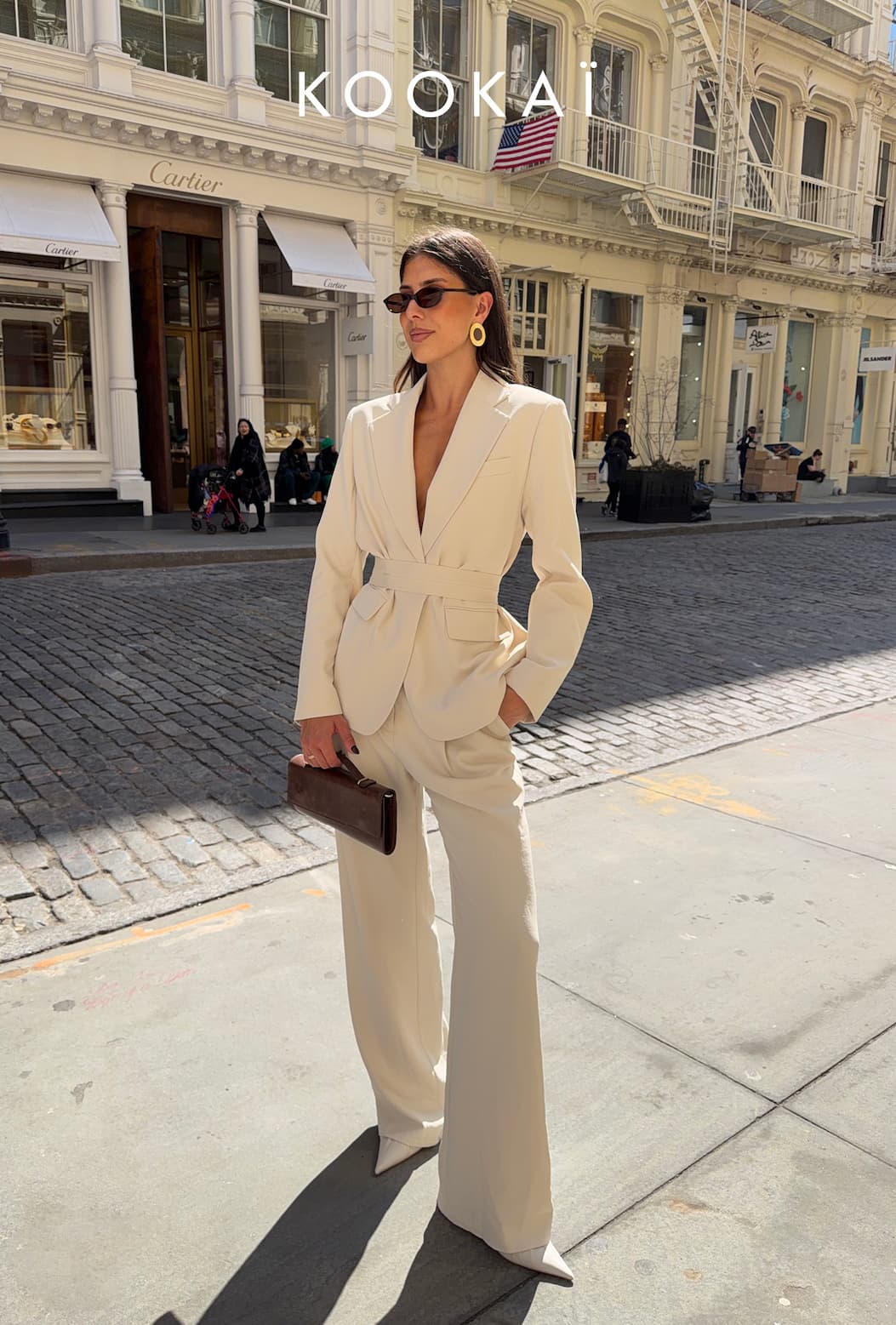 Ariel Button Blazer