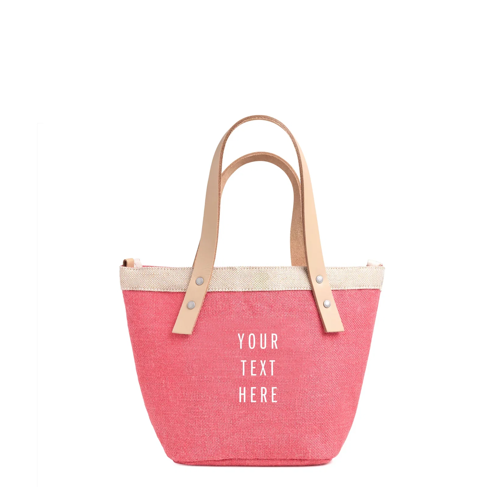 Image of Petite Bucket Bag in Amaranth